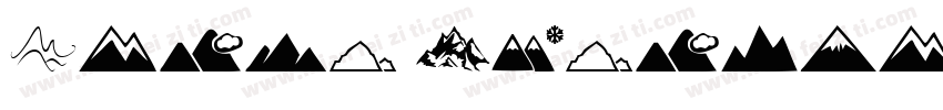 Jingu Mountain字体转换